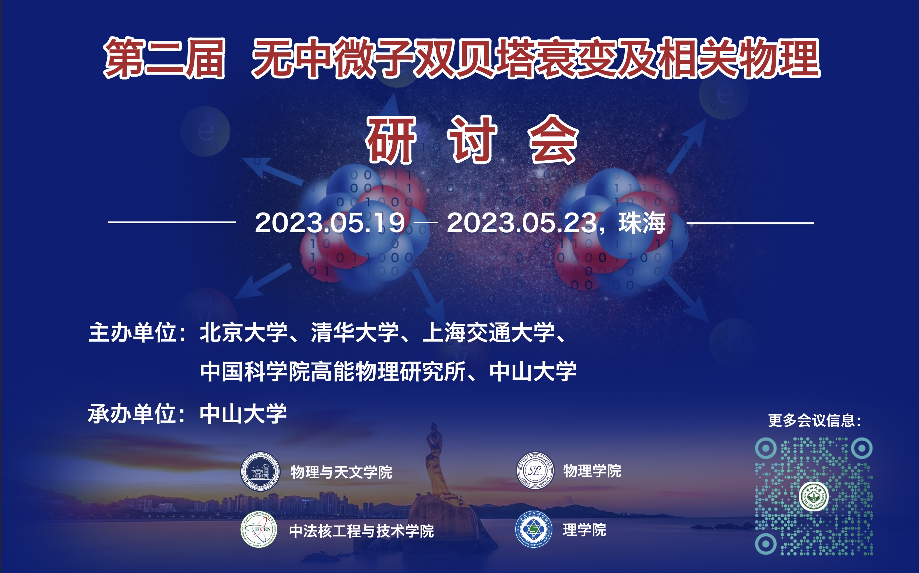 第二届无中微子双贝塔衰变及相关物理研讨会(18-23 May 2023): Overview 