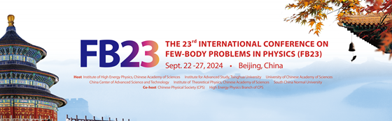 The 23rd International Conference on Few-Body Problems in Physics (FB23)